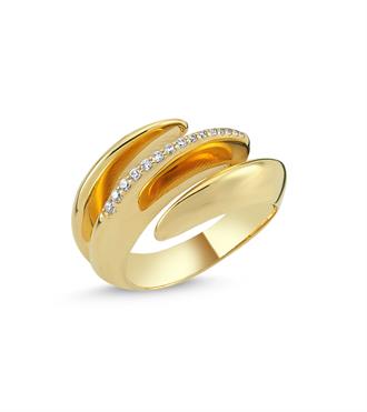 Cetaş Taşlı Pençe Yüzük