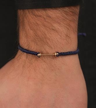 Dambıl Bileklik-Lacivert