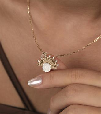 Sedef Mineli Semilla Kolye