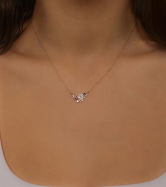 Çiçek Tasarım Kolye