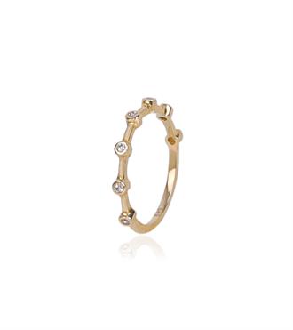 Aralıklı Taşlı Yüzük