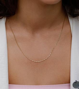 Tasarım Küp Zincir Kolye