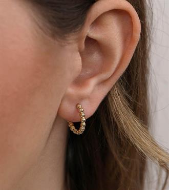 Top Top Halka Küpe-M