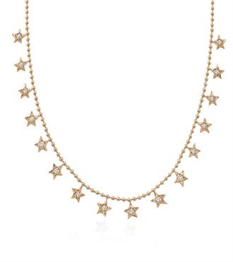 Yıldız Sıralı Kolye