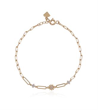 Taşlı Güneş Ataç Bileklik