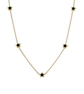 Siyah Yıldızlı Kolye