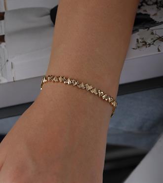 Kalp Prizma Bileklik