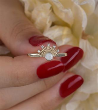 Sedefli Semilla Yüzük