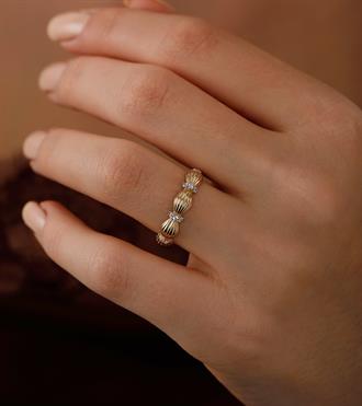 Taşlı Node Yüzük