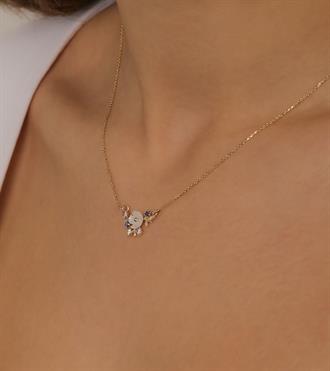 Çiçek Tasarım Kolye