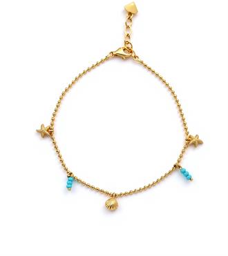 Firuze Charmlı Top Top Bileklik