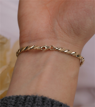 Burgu Altın Bileklik