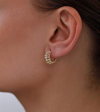 Süzme Viyana Halka Küpe