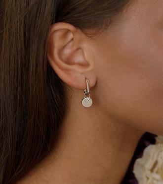 Daire Kilit Sallantılı Küpe