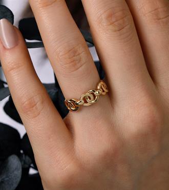 Halka Geçmeli Yüzük