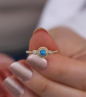 Firuzeli Mühür Yüzük