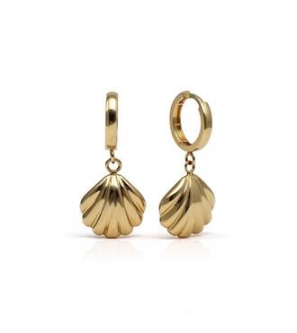 Midye Sallantılı Küpe