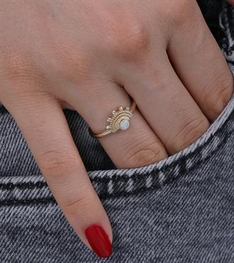 Sedefli Semilla Yüzük