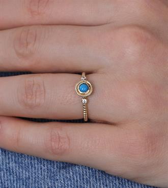 Firuzeli Mühür Yüzük