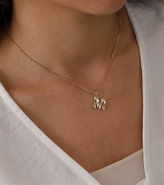 Kalemli Harf Kolye Ucu