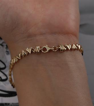 Kalp Prizma Bileklik