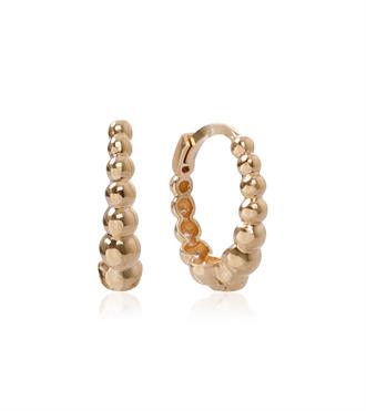 Süzme Top Top Halka Küpe