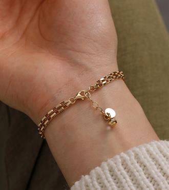 Davut Yıldızlı Zincir Bileklik