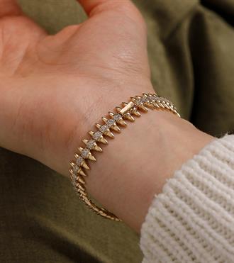 Taşlı Mızrak Bileklik