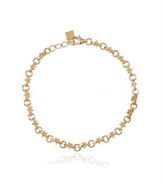 Yıldızlı Halka Geçmeli Bileklik