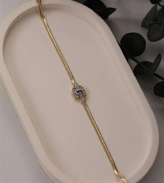 Alin Bileklik-Lacivert