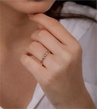 Altıgen Piramit Yüzük