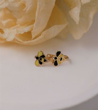 Altın Arılı Çocuk Küpe