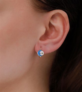 Altın Aydede Çocuk Küpe