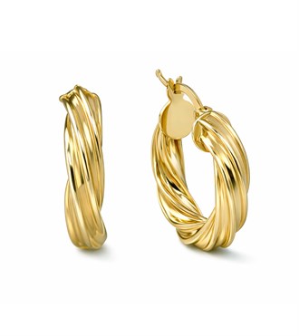 Altın Burgu Halka Küpe