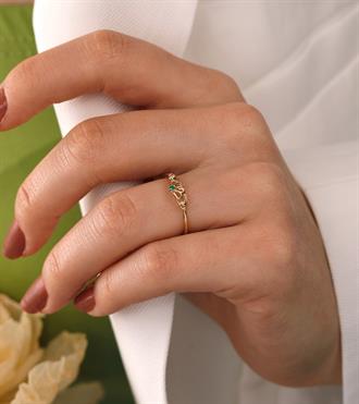 Açelya Yüzük-Yeşil