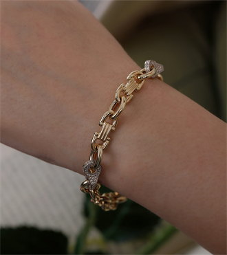 Çapa Zincir Tasarım Bileklik