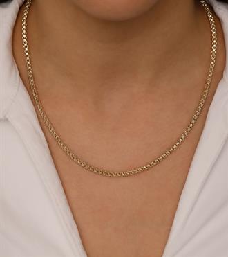 Taşlı Doç Zincir Kolye