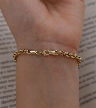 Gözlü Doç Zincir Bileklik