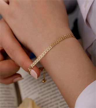 Altın Bismark Zincir Bileklik