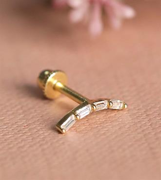 Baget Parantez Piercing (Tragus)