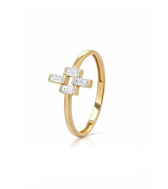 Baget Piramit Yüzük