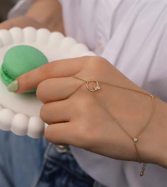 Baget Taşlı Halka Şahmeran