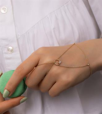 Baget Taşlı Halka Şahmeran