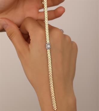 Bagetli Verev Bileklik