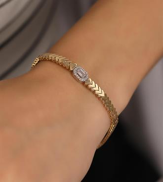 Bagetli Verev Bileklik