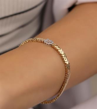 Bagetli Verev Bileklik