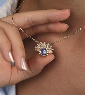 Blue Moon Semilla Kolye