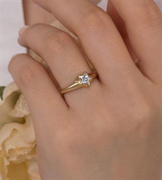 Bombeli Yıldız Yüzük