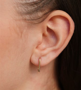 Boru Dikdörtgen Küpe S