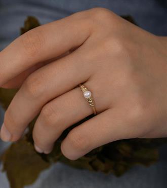 İncili Midye Yüzük